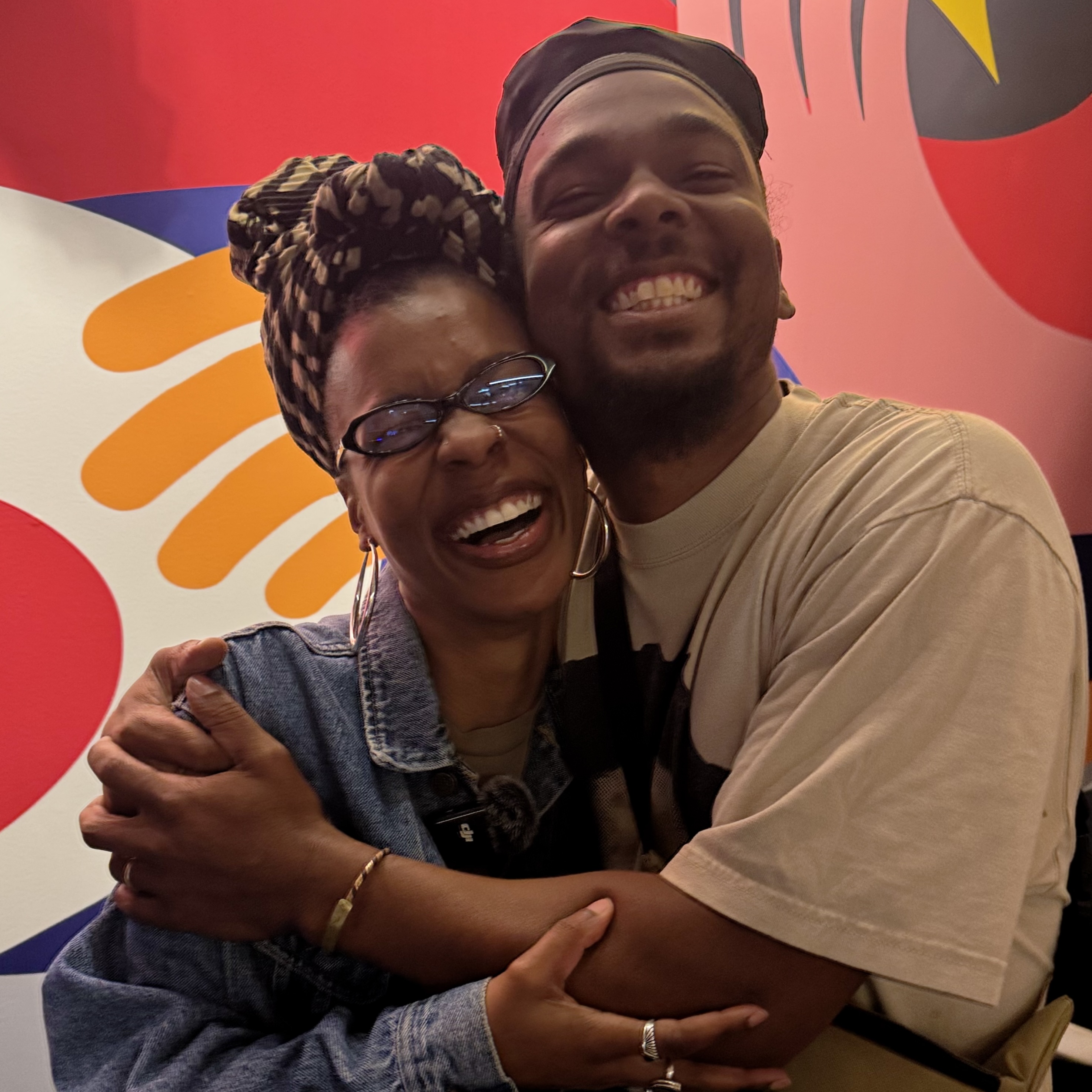 Taibah Safiyah and Chief Rifa WYXR Pledge Drive Takeover