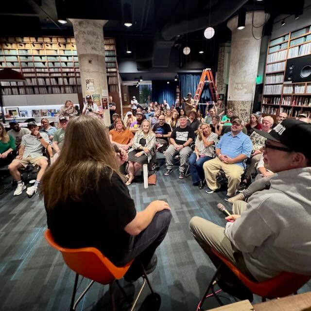 Dave Schools at Memphis Listening Lab on Courtesy Flush Sound System
