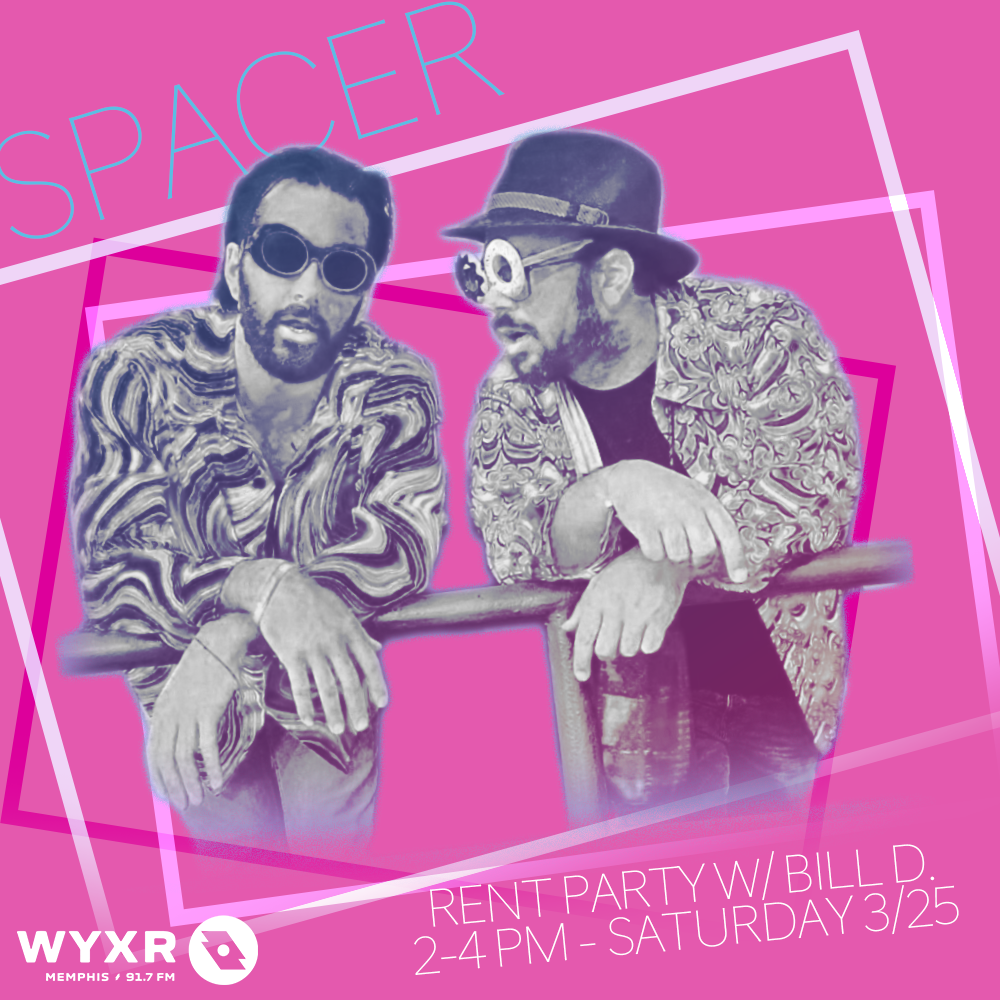 Spacer Live In-Studio for Memphis Rent Party.